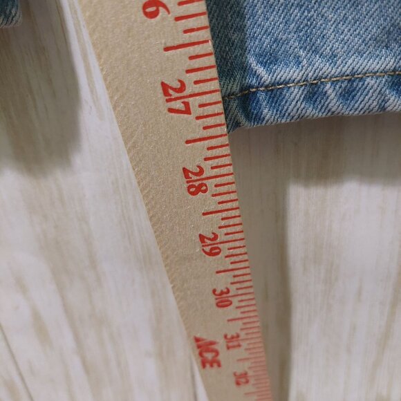 Everlane Women's Curvy '90s Cheeky Straight Jeans High Rise  Sunbleached Sz 25 - Picture 9 of 10